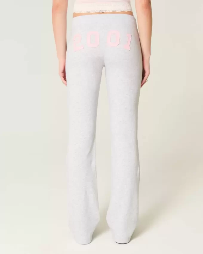 2001 Graphic Bootcut Sweatpants