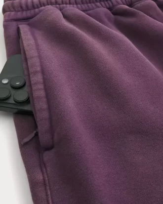 Above-the-Knee Baggy Fleece Shorts