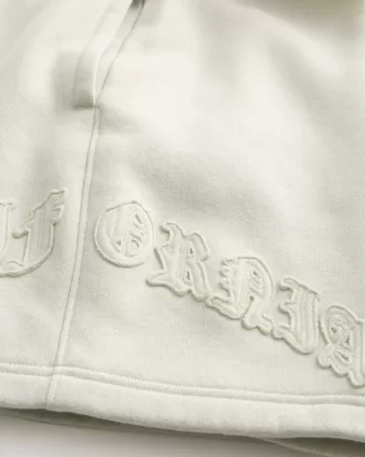 Above-the-Knee Calif Graphic Baggy Fleece Shorts