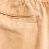 Above-the-Knee Linen-Blend Shorts