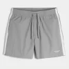 Above-the-Knee Nylon Track Shorts