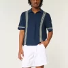 Above-the-Knee Seersucker Shorts