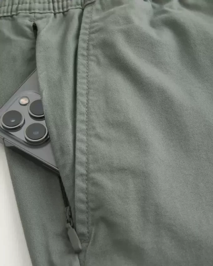 Above-the-Knee Twill Pull-On Shorts