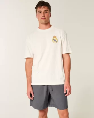 Above-the-Knee Twill Shorts