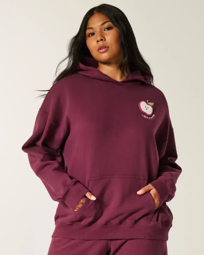 Apple Graphic Hoodie