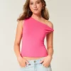 Asymmetrical Off-the-Shoulder Top