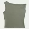 Asymmetrical Off-the-Shoulder Top