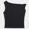 Asymmetrical Off-the-Shoulder Top