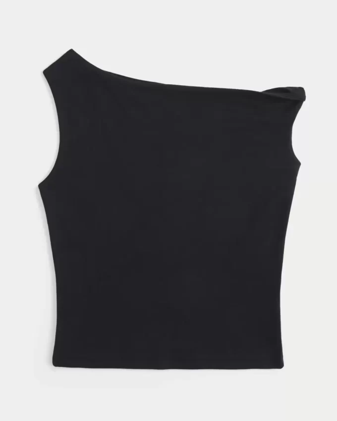 Asymmetrical Off-the-Shoulder Top