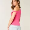 Asymmetrical Off-the-Shoulder Top