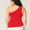 Asymmetrical One-Shoulder Top