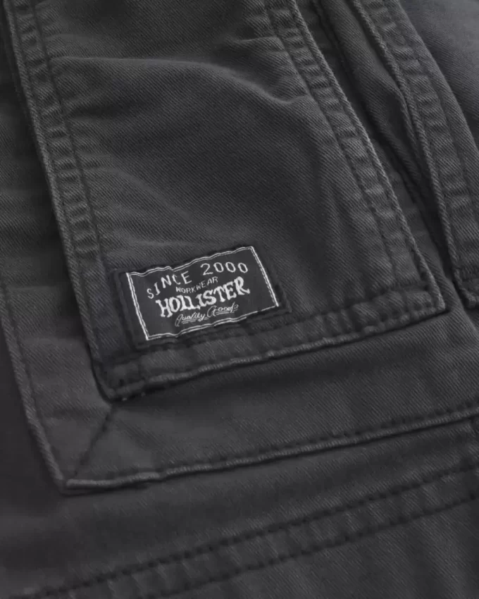 At-the-Knee Baggy Cargo Shorts
