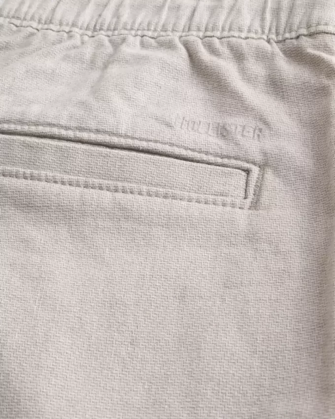 At-the-Knee Linen-Blend Flat-Front Shorts