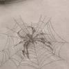 Baggy Cinch Spider Graphic Hoodie