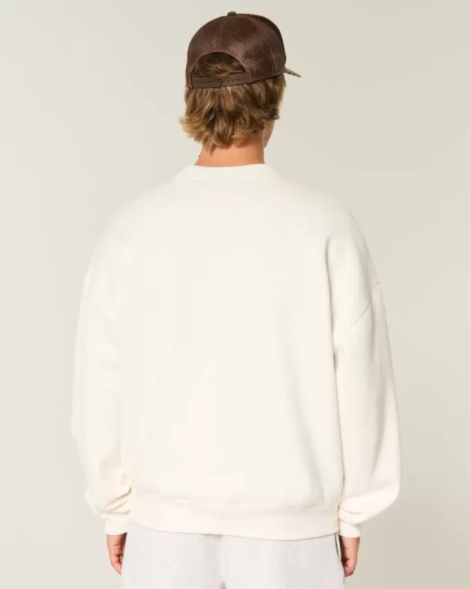 Baggy Cinch Tom and Jerry Graphic Crew Sweatshirt