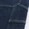 Baggy Denim Painter Shorts