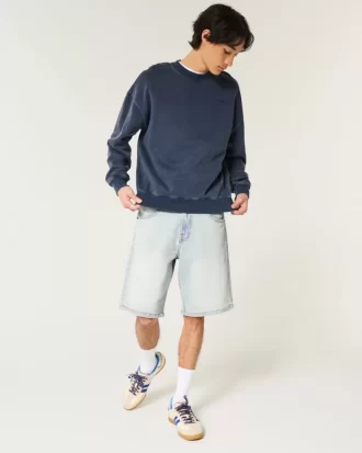 Baggy Denim Shorts