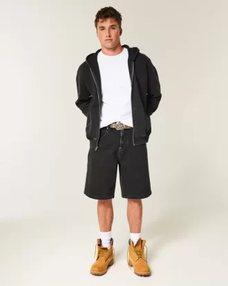 Baggy Denim Shorts