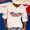 Baggy Heavyweight Crop Chevrolet Graphic Tee