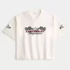 Baggy Heavyweight Crop Chevrolet Graphic Tee