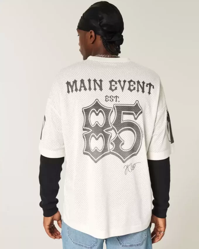 Baggy Jey Uso Yeet Graphic Jersey