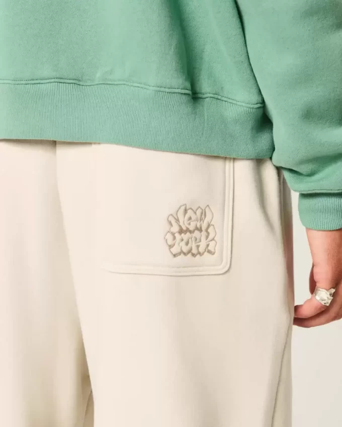 Baggy New York Graphic Sweatpants