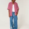 Baggy Short-Sleeve Shirt