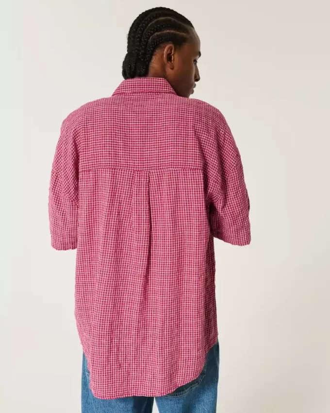 Baggy Short-Sleeve Shirt