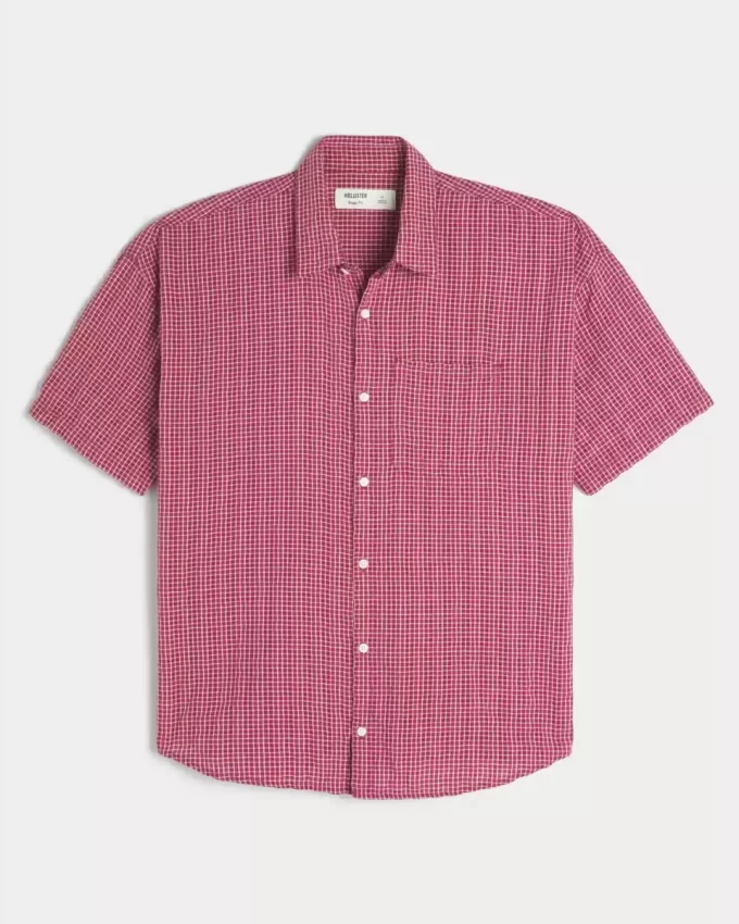 Baggy Short-Sleeve Shirt