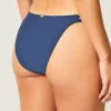 Beaded Double-Strap Cheeky Bikini Bottom