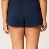 Bear Graphic Mini Fleece Shorts