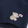 Bear Graphic Mini Fleece Shorts
