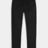 Black No Fade Athletic Skinny Jeans