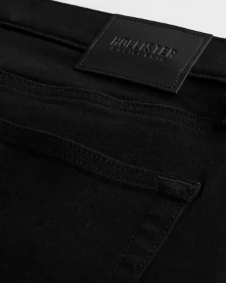 Black No Fade Athletic Skinny Jeans