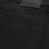 Black No Fade Athletic Skinny Jeans