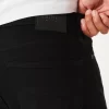 Black No Fade Athletic Skinny Jeans