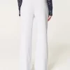 Bow Graphic Straight Sweatpants