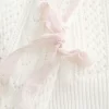Bow-Sleeve Cable-Knit Sweater