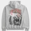 Boxy Arsenal FC Graphic Hoodie