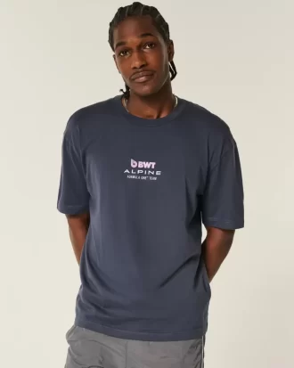 Boxy BWT Alpine Formula One Team Graphic Tee