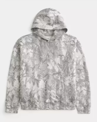 Boxy Camo Hoodie