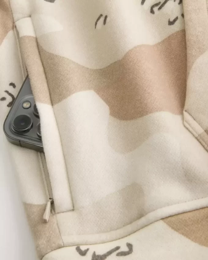 Boxy Camo Hoodie