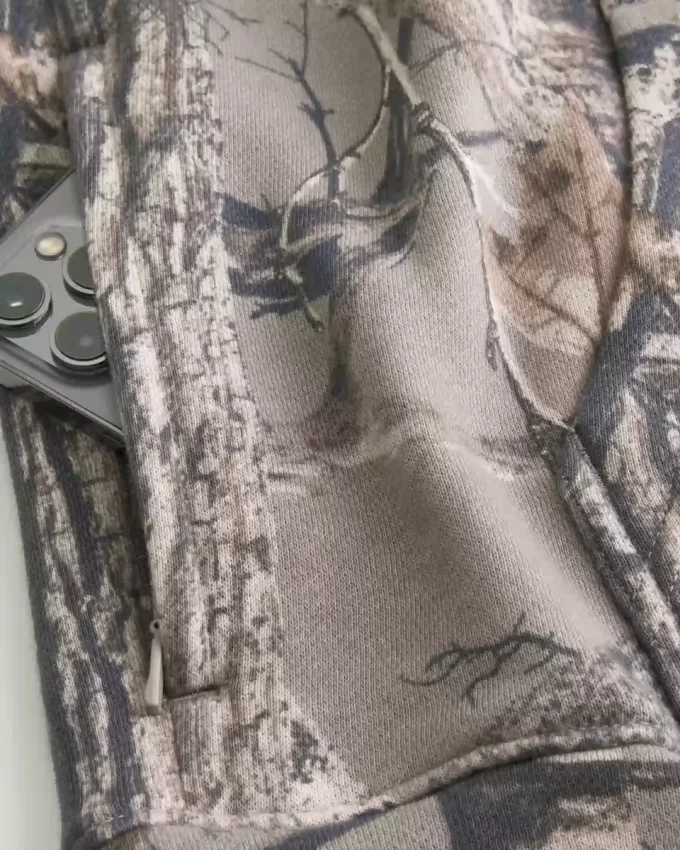 Boxy Camo Hoodie
