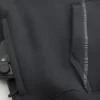 Boxy Contrast Stitch Hoodie