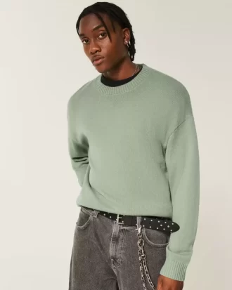 Boxy Crew Sweater