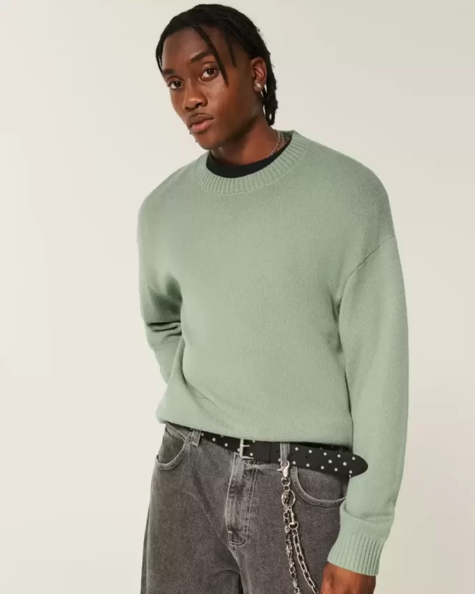 Boxy Crew Sweater