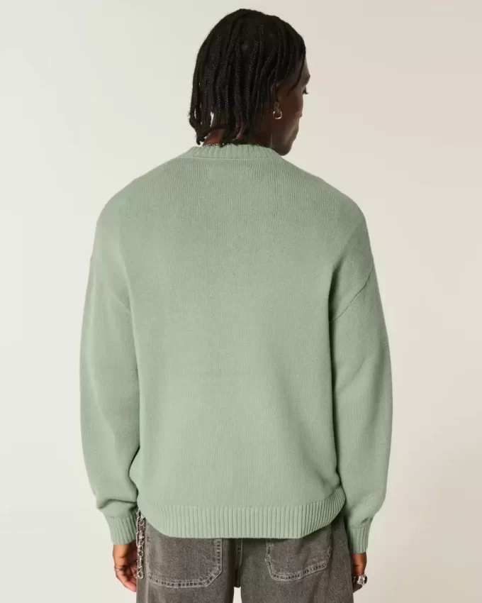 Boxy Crew Sweater