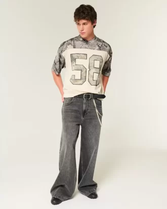 Boxy Crop Camo Jersey