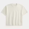 Boxy Crop Heavyweight Crew T-Shirt