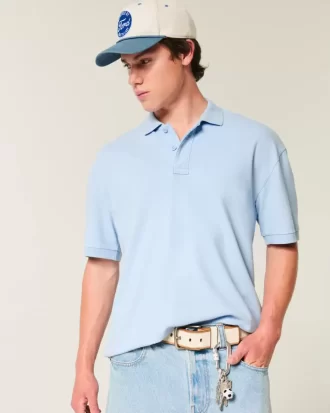 Boxy Crop Polo
